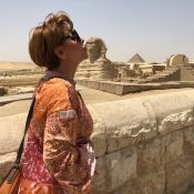 giza pyramids and sphinx