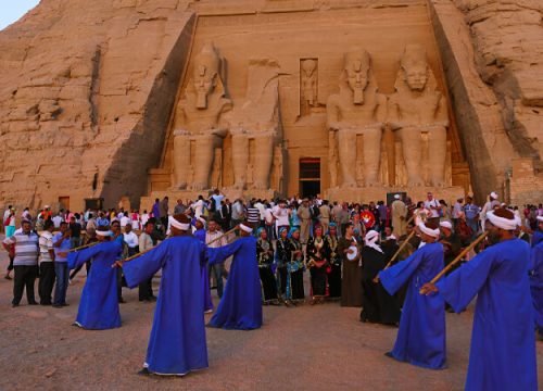 Aswan temples of abu simble sun festival