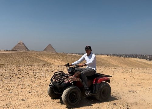 ATV Quad Bike Tour at Pyramids of Giza