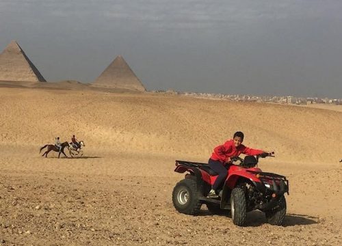 ATV Quad Bike Tour at Pyramids of Giza – Ride Across the Desert Sands