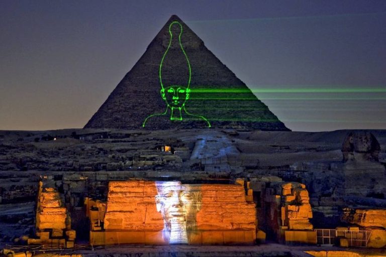 Sound and Light Show at the Pyramids of Giza