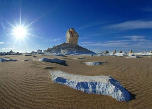 White desert Egypt