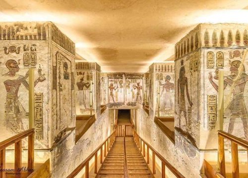 tombs in luxor, valley of kings