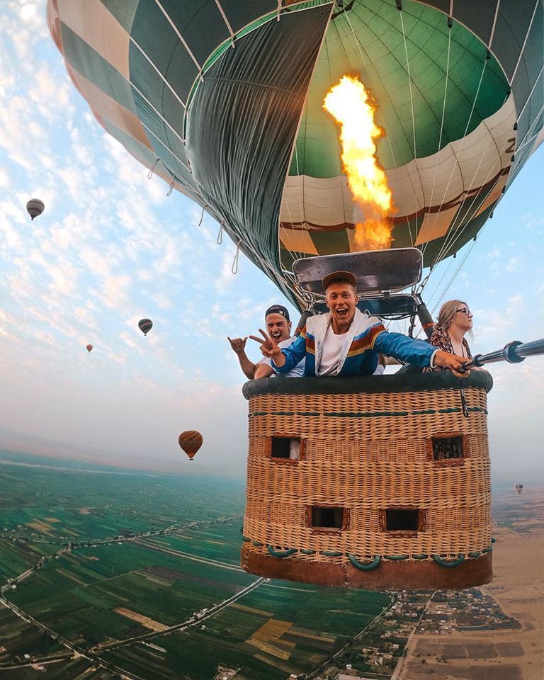 Luxor Hot Air Balloon Ride – Sunrise Over the Nile