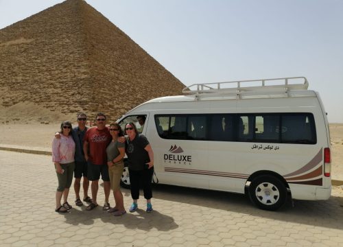 Pyramids of Giza tourist photo