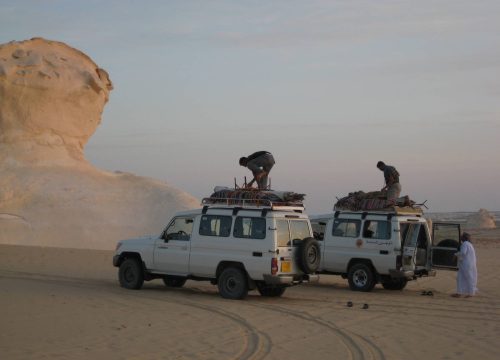 Budget White Desert Safari from Cairo