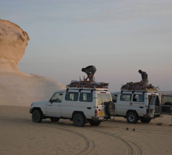 Budget White Desert Safari from Cairo