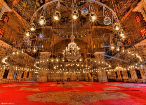 Mohamed Ali Mosque from inside
